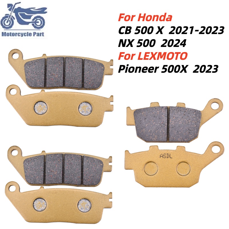 Carbon Ceramic Motorcycle Brake Rotor - Jeu de plaquettes de frein avant