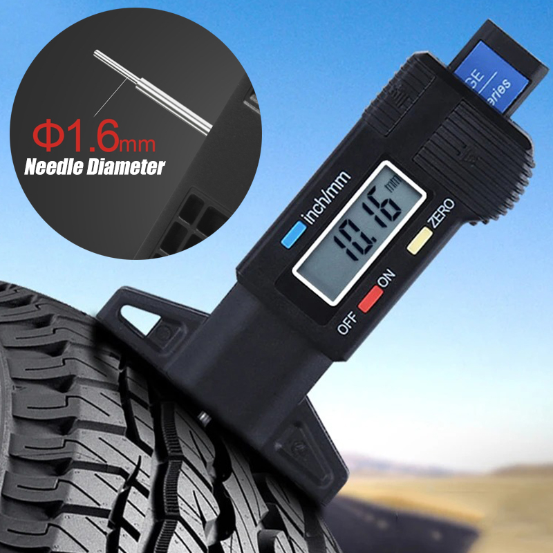Motorcycle Brake Pads - Jauge numérique de profondeur de bande