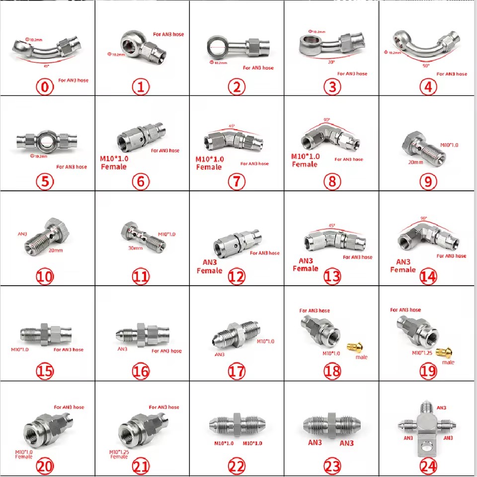 Brake Line Motorcycle - Tuyau de frein hydraulique pour moto
