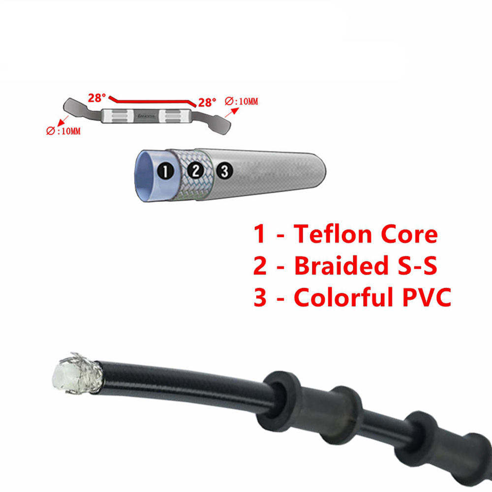 Tuyau de frein hydraulique pou - Brake Line Motorcycle avis et prix